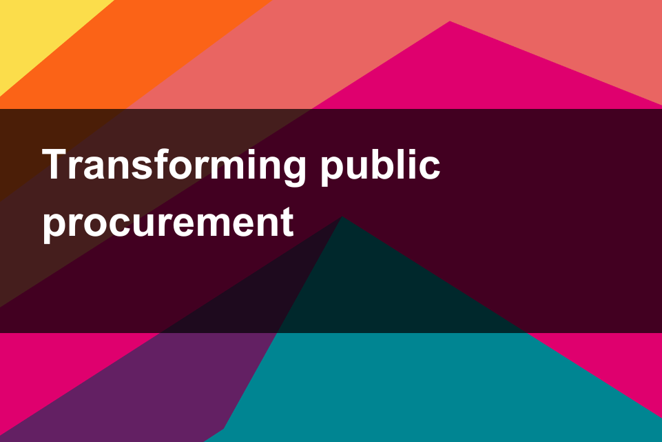 Transforming Public Procurement | Local Government Association